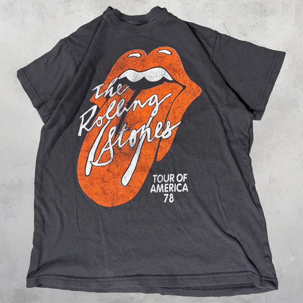 The Rolling Stones Tour of America 78 Graphic T-Shirt Small